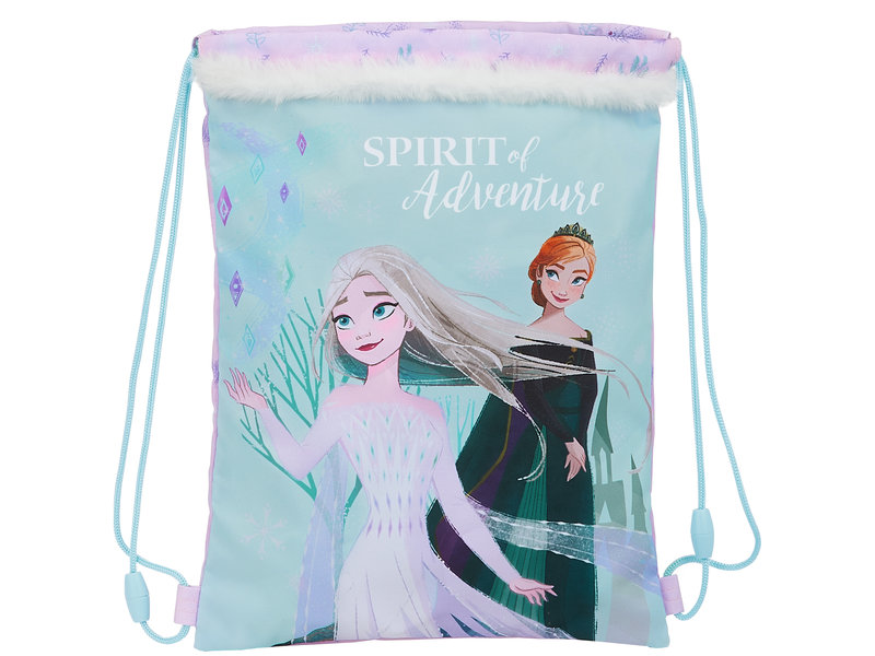 Disney Frozen Gymbag junior Spirit of Adventure - 34 x 26 cm - Polyester