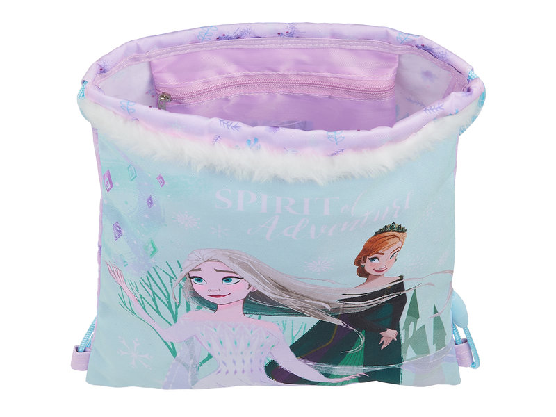 Disney Frozen Gymbag Junior Spirit of Adventure - 34 x 26 cm - Polyester