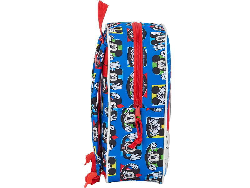 Disney Mickey Mouse Kleinkinderrucksack Me Time - 27 x 22 x 10 cm - Polyester