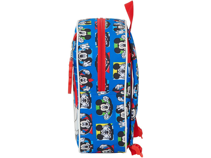 Disney Mickey Mouse Kleinkinderrucksack Me Time - 27 x 22 x 10 cm - Polyester