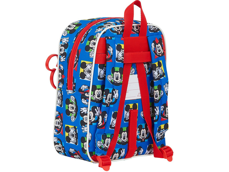 Disney Mickey Mouse Sac à dos enfant Me Time - 27 x 22 x 10 cm - Polyester