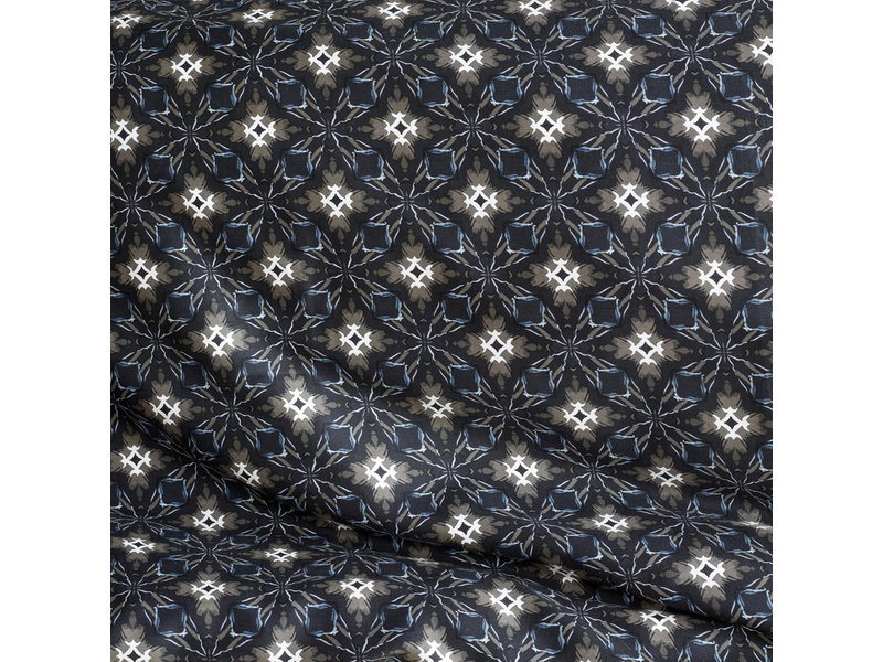 De Witte Lietaer Housse de couette Cotton Satin Hero - Taille de l'hôtel - 260 x 240 cm - Bleu