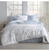 De Witte Lietaer Housse de couette Cotton Satin Ave - Taille de l'hôtel - 260 x 240 cm - Blanc