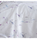 De Witte Lietaer Housse de couette Cotton Satin Ave - Taille de l'hôtel - 260 x 240 cm - Blanc