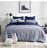 De Witte Lietaer Bettbezug Cotton Satin Eloise - Double - 200 x 200/220 cm - Blau