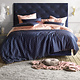 Housse de couette Satin de Coton Idyllic 240 x 220 cm