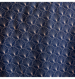 De Witte Lietaer Bettbezug Cotton Satin Idyllic - Double - 200 x 200/220 cm - Blau