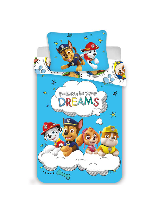 PAW Patrol BABY Dekbedovertrek Dreams 100 x 135 cm Katoen
