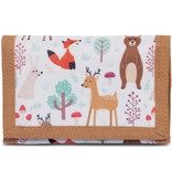 Bestway Portefeuille Animaux de la forêt - 14 x 9 cm - Polyester