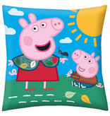 Peppa Pig Kissen Natur - 40 x 40 cm - Polyester