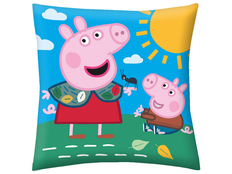 Peppa Pig Coussin Nature - 40 x 40 cm - Polyester