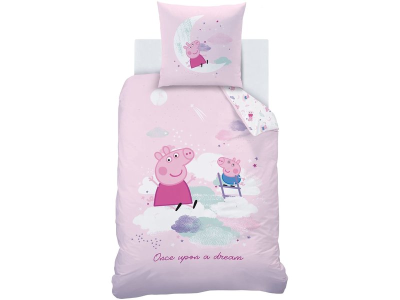 Peppa Pig Bettbezug Dream - Single - 140 x 200 cm - Baumwolle