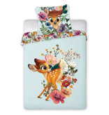 Disney Bambi BABY Dekbedovertrek Floral - 100 x 135 cm - Katoen