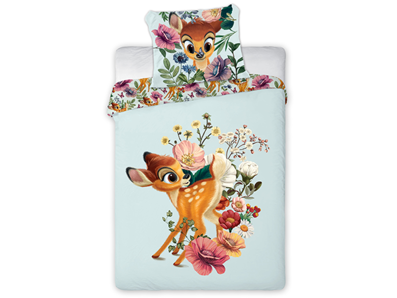 Housse De Couette Bebe Disney Bambi 100 X 135 40 X 60 Cm Coton Simbashop Nl