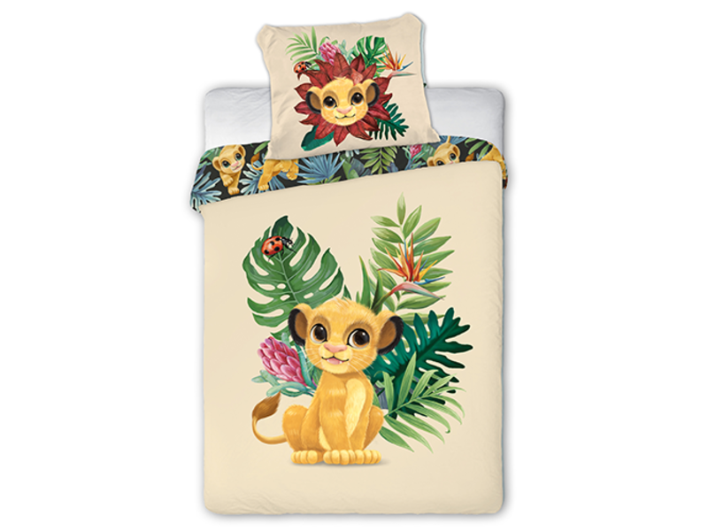 Housse De Couette Bebe Disney The Lioin King 100 X 135 40 X 60 Cm Coton Simbashop Nl