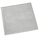 Badematte Contessa Silber 60 x 60 cm
