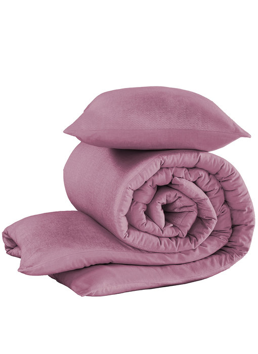 De Witte Lietaer Bettbezug Baumwolle Flanell Tarbot Lilac 140 x 200/220 cm