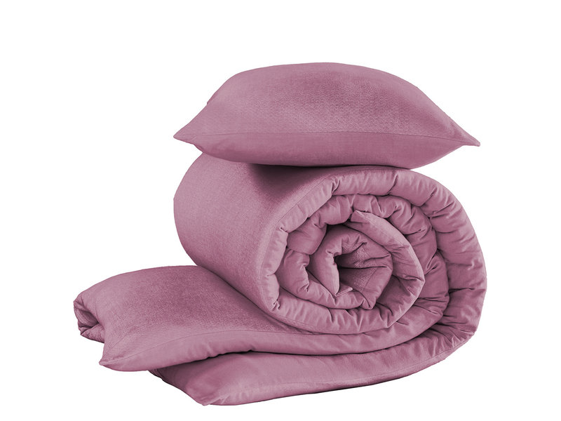 De Witte Lietaer Duvet cover Tarbot - Single - 140 x 200/220 cm - Lilac