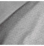 De Witte Lietaer Housse de couette en flanelle de coton Tarbot - Taille de l'hôtel - 260 x 240 cm - Gris