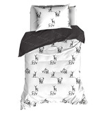 De Witte Lietaer Duvet cover Antelope - Single - 140 x 200/220 cm - Gray