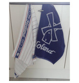 De Witte Lietaer Torchon Hollande Rouge/blanc/bleu - 1x 65x65cm 1x 50x55cm - Coton De Witte Lietaer Torchon Hollande Rouge/blanc/bleu - 1x 65x65cm 1x 50x55cm - Coton