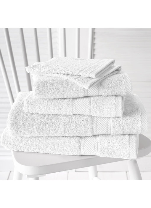 De Witte Lietaer Promopack Helene White - Bath textiles set of 6 pieces