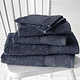 Promopack Helene Ebony - Bath textiles set of 6 pieces