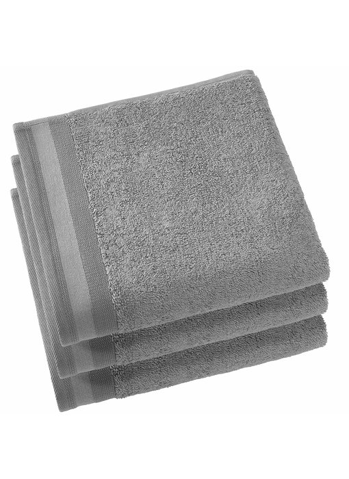 De Witte Lietaer Towels Contessa Steel Gray 50 x 100 cm - 3 pcs.