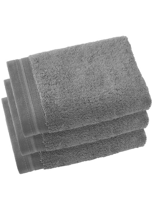 De Witte Lietaer Serviettes invités Contessa Steel Grey 40 x 60 cm - 3 pcs.