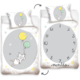 Babybettbezug 100 x 135 40 x 60 cm Baumwolle
