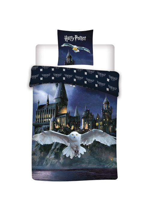 Harry Potter Bettbezug Hedwig 140 x 200 Baumwolle