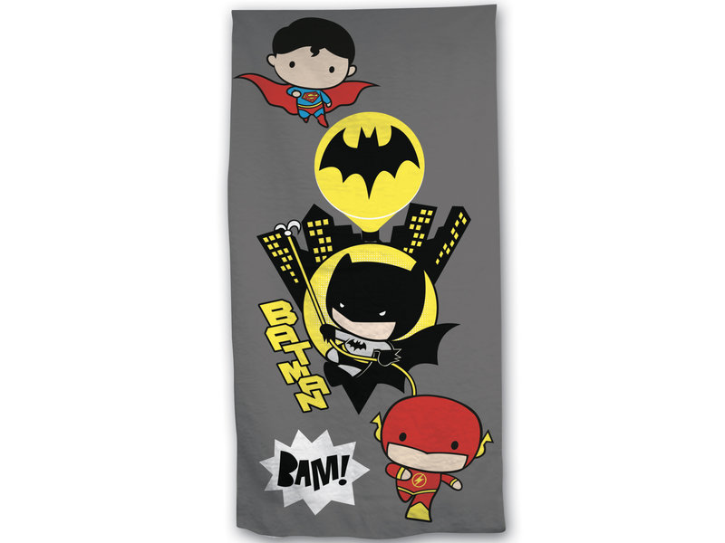 Batman 2-in-1 Beach towel + Gymbag - 70 x 140 cm + 43 x 32 cm - Polyester