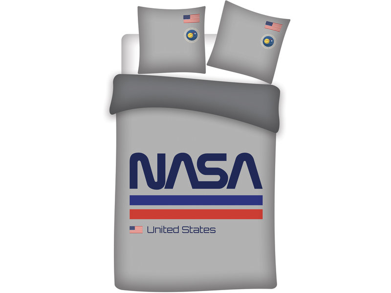 NASA Dekbedovertrek United States - Eenpersoons -140 x 200 - Polyester