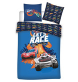 Hot Wheels Duvet cover Let's Race - Single - 140 x 200 cm - Polyester