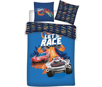 Hot Wheels Dekbedovertrek Let's Race 140 x 200 Polyester