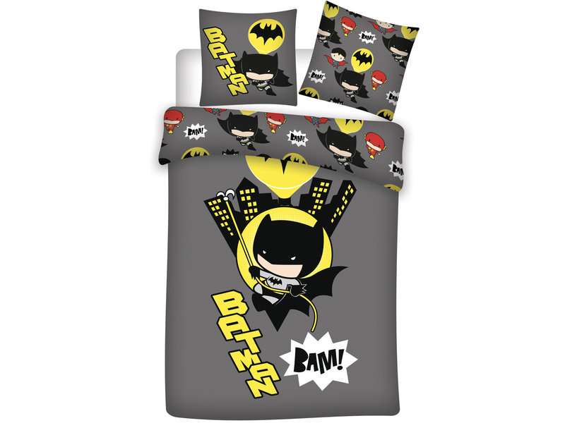 Batman Bettbezug BAM! - Einfach - 140 x 200 cm - Polyester