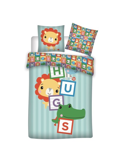 Fisher Price Bettbezug Umarmungen 140 x 200 Baumwolle