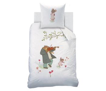 Ernest et Célestine Duvet cover Violin 140 x 200 Cotton