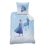 Disney Frozen Dekbedovertrek Mythical Water - Eenpersoons - 140  x 200 cm - Katoen