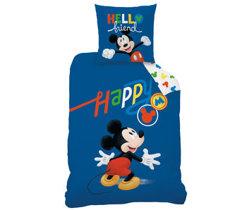 Disney Mickey Mouse Duvet cover Happy 140 x 200 Cotton