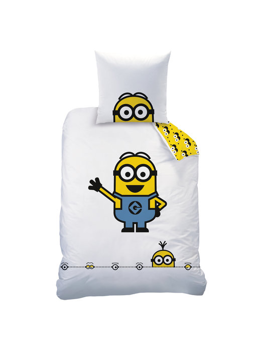 Minions Bettbezug Augen 140 x 200 Baumwolle