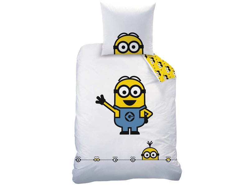 Minions Bettbezug Augen - Single - 140 x 200 cm - Baumwolle