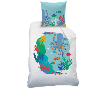 Matt & Rose Duvet cover Ocean 140 x 200 Cotton