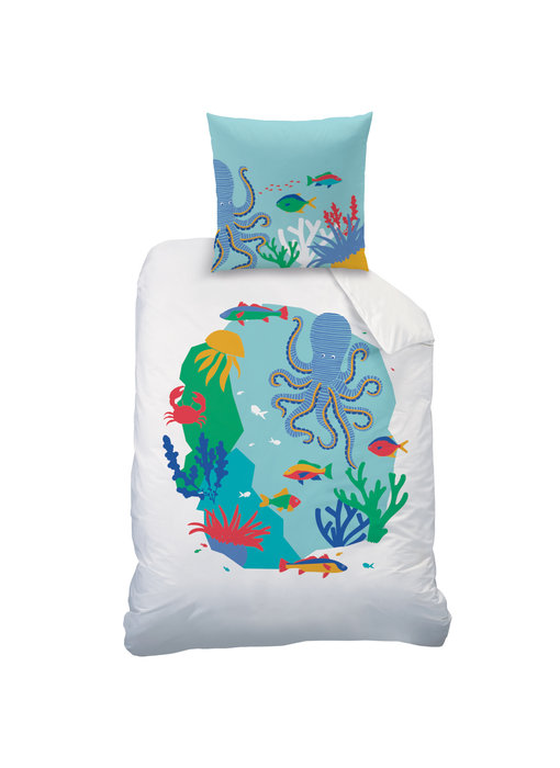 Matt & Rose Duvet cover Ocean 140 x 200 Cotton