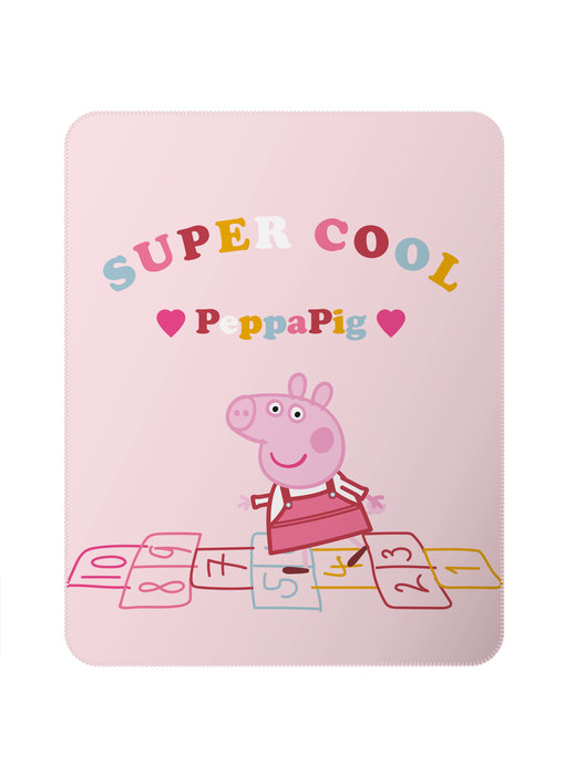 Peppa Pig Couverture polaire Super Cool 110 x 140 cm