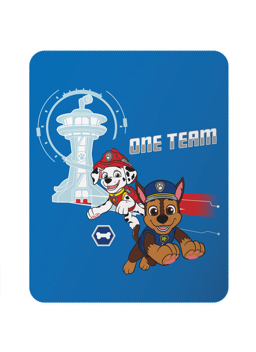 PAW Patrol Fleece deken One Team 110 x 140 cm