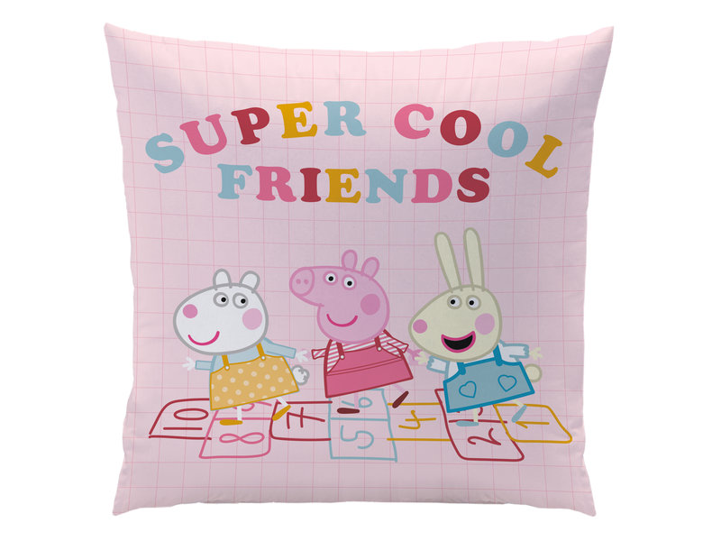 Peppa Pig Kussen Super Cool - 40 x 40 cm - Polyester