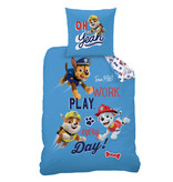 PAW Patrol Dekbedovertrek Team PAW - Eenpersoons - 140  x 200 cm - Katoen