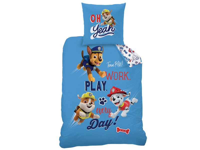 PAW Patrol Bettbezug Team PAW - Single - 140 x 200 cm - Baumwolle