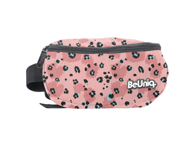 BeUniq Waist bag Leopard - 24 x 13 x 9 cm - Pink